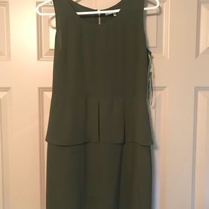 Naked zebra army green dress size small